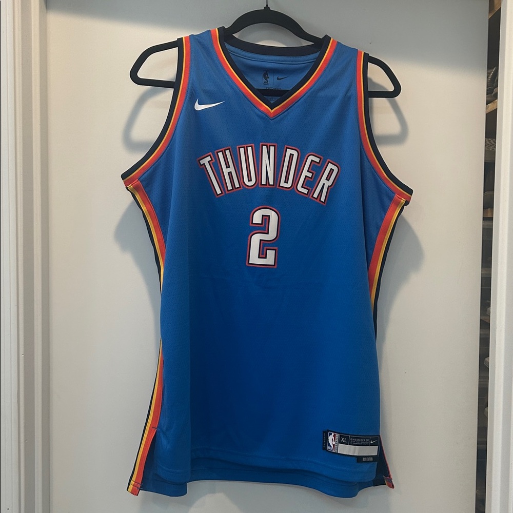 Shai Gilgeous-Alexander Oklahoma City Thunder Nike Youth Swingman Jersey - Picture 5 of 9